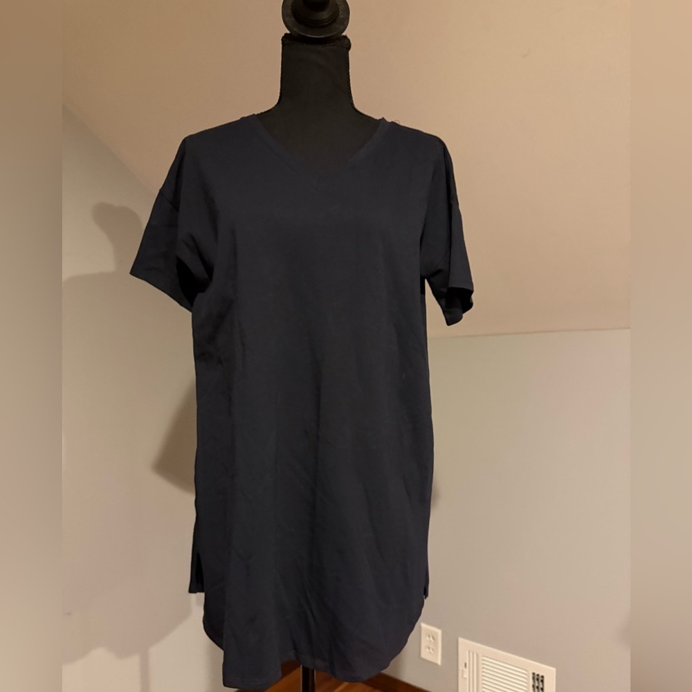 Eileen Fisher organic cotton/elastane t-shirt dress